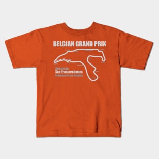 Belgian Grand Prix DS Kids T-Shirt